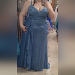 Plus size prom dress